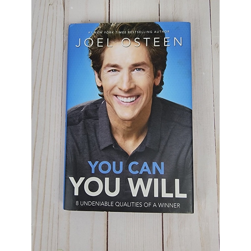 Joel Osteen You Can You Will Book Hardcover